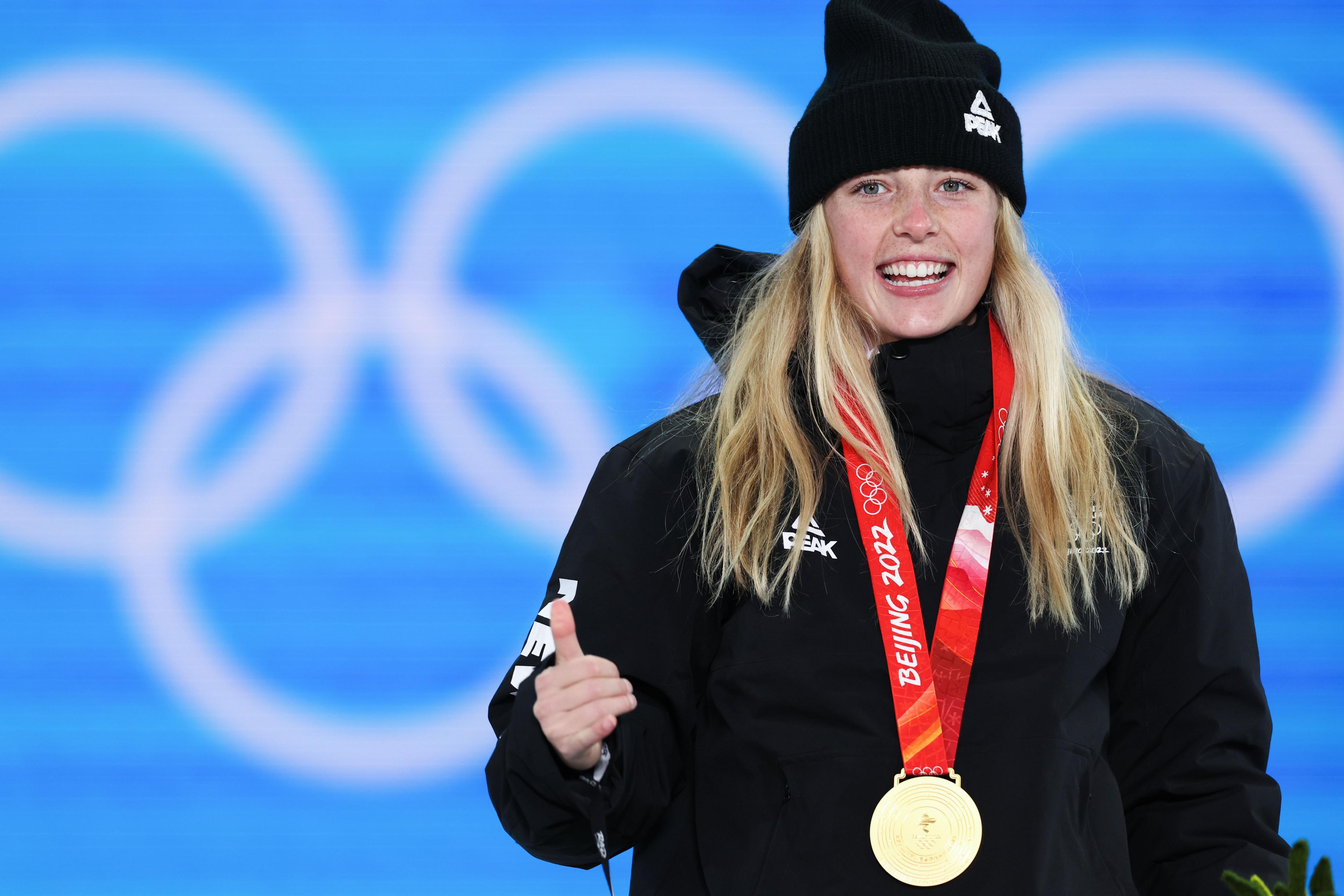 od体育培训-瑞士女子滑雪选手获得金牌